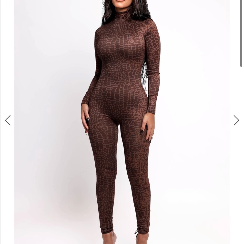 Crocodile jumpsuit / myoutfitonline